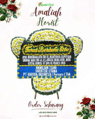 Papan Bunga Duka di Gununghalu