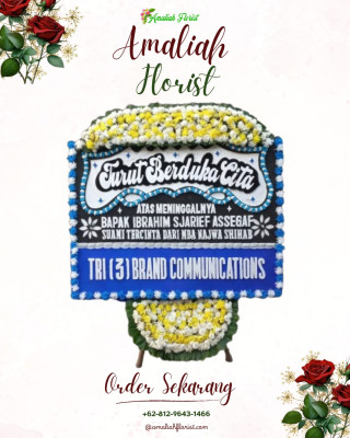 Papan Bunga Duka di Gununghalu