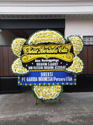Papan Bunga Duka di Gununghalu